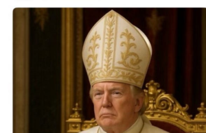 Catholic Organization Blasts White House For Posting Image Of Trump As Pope