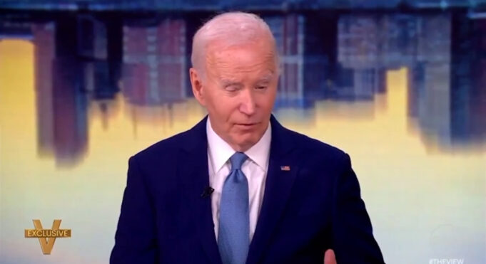 (VIDEO) In Dumpster Fire Appearance on The View with Jill Biden, Joe Biden Mumbles Incoherently, Says He Would Have Beaten Trump if He Stayed in the Race | The Gateway Pundit