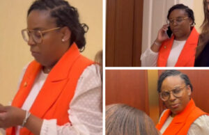 WATCH: LaMonica McIver Wearing Prison Orange Suit Repeatedly Refuses to Answer Questions About Assaulting Agents at ICE Facility as Criminal Investigation Looms | The Gateway Pundit