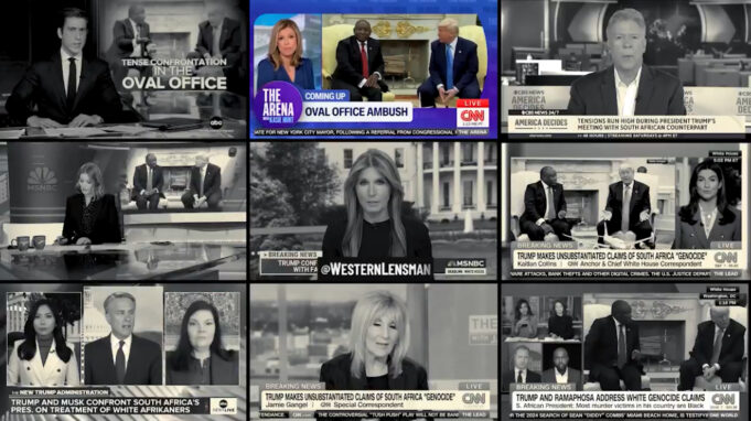 WATCH: “Oval Office Ambush” – Hilarious Compilation Shows Mainstream Media Hacks Parroting EXACT SAME Talking Points on Trump’s Explosive Meeting with South African President Last Week | The Gateway Pundit