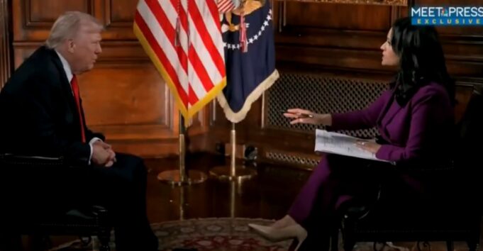 President Trump Turns the Tables on Kristen Welker When Questioned About Possible Recession (VIDEO) | The Gateway Pundit