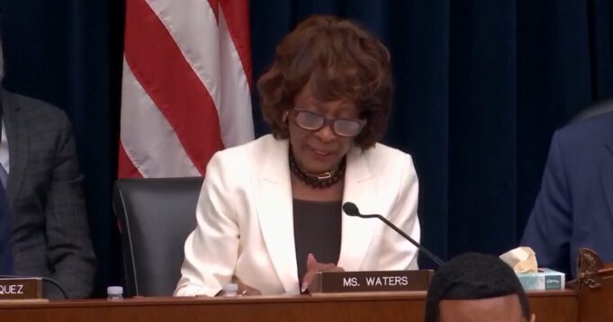 Maxine Waters Appears Confused Over “Gross Domestic Product” as She Struggles to Read Prepared Remarks (VIDEO) | The Gateway Pundit