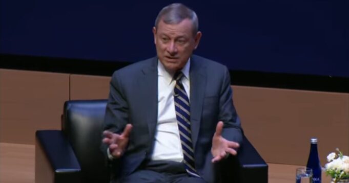 Supreme Court Chief Justice Roberts Takes Veiled Shot at Trump AGAIN in Rare Public Appearance, Says Rule of Law “Endangered” | The Gateway Pundit