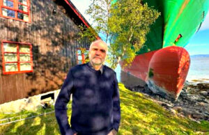 WILD: Norwegian Man Wakes up To Find That a MASSIVE Container Ship Ran Aground in His Yard Mere Meters From His Bedroom | The Gateway Pundit