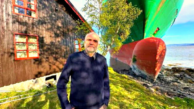 WILD: Norwegian Man Wakes up To Find That a MASSIVE Container Ship Ran Aground in His Yard Mere Meters From His Bedroom | The Gateway Pundit