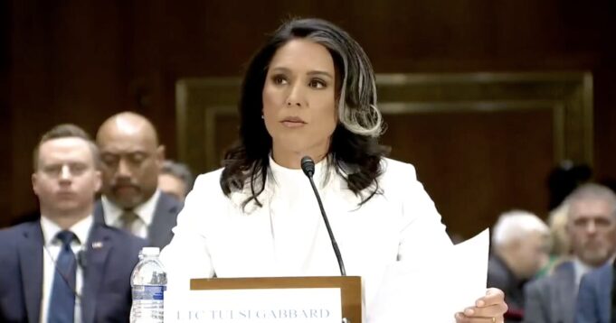 DIABOLICAL: Tulsi Gabbard Declassifies Documents Which Reveal the Biden Regime Declared Patriotic COVID-19 Mandate Opponents “Domestic Violent Extremists” | The Gateway Pundit