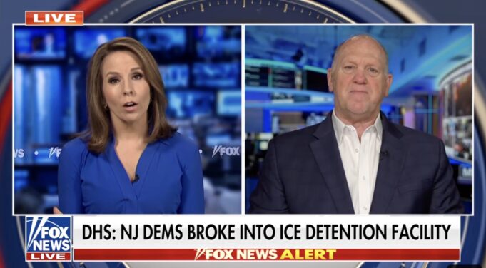 Tom Homan Obliterates Newark Mayor for Criminal Trespassing at ICE Facility — Slams Left’s “ICE-surrection” as Solidarity with Criminal Illegal Aliens | The Gateway Pundit