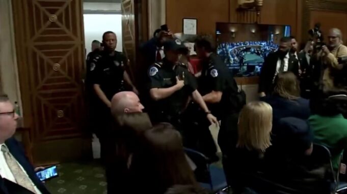 Capitol Police APPREHEND Unhinged Leftist Protesters Who Threatened RFK Jr. During Senate Hearing | The Gateway Pundit