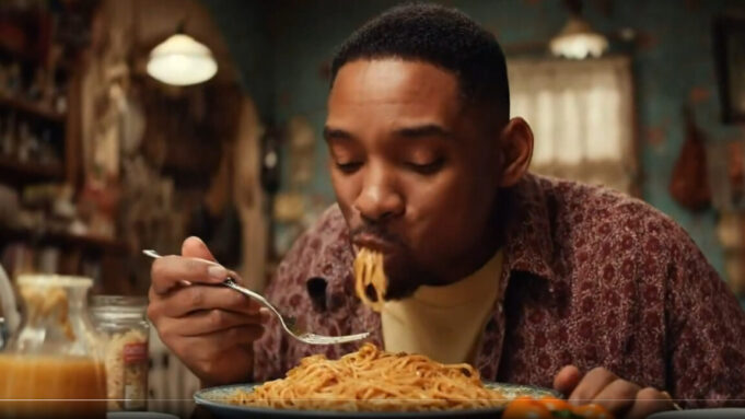 Google’s Will Smith double is better at eating AI spaghetti … but it’s crunchy?