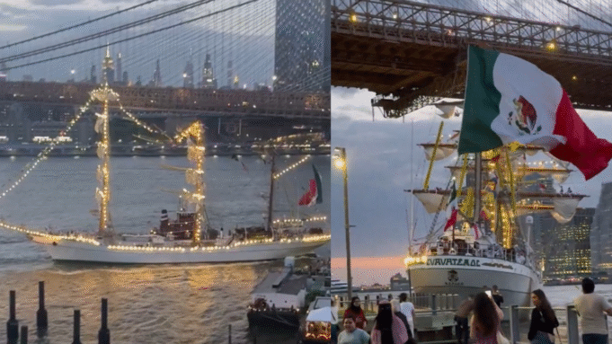 WATCH: Mexican Navy Tall Ship Collides with Brooklyn Bridge – Search and Rescue Effort Underway | The Gateway Pundit