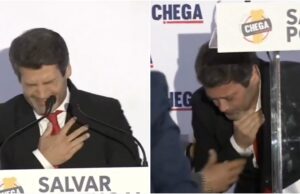 Portugal’s Right-Wing Party Leader André Ventura Collapses During Campaign Speech | The Gateway Pundit