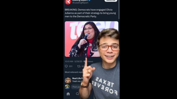 Victor Reacts: Have Democrats Picked Olivia Juliana as Their New Man Whisperer? (VIDEO) | The Gateway Pundit
