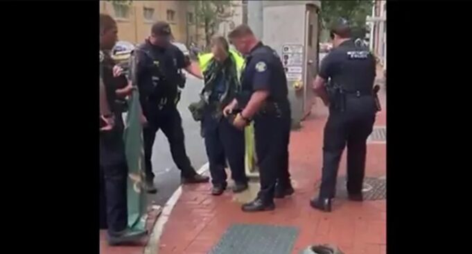VIDEO: Armed Man, Seemingly Impersonating Law Enforcement, Arrested During Pennsylvania ‘No Kings’ Protest | The Gateway Pundit