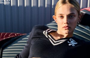 Alba Hurup Larsen is in the Fast Lane for Vogue Scandinavia