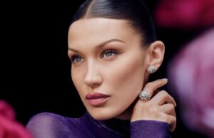 Bella Hadid Shines in Chopard’s Sparkling Diamonds