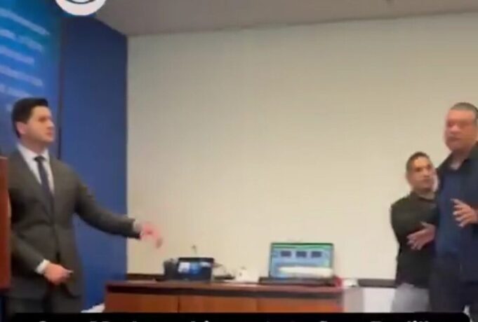 Screen Image Shows Why Secret Service and FBI Treated Sen. Alex Padilla as a Threat to Kristi Noem and Rushed Him Out of the Room | The Gateway Pundit