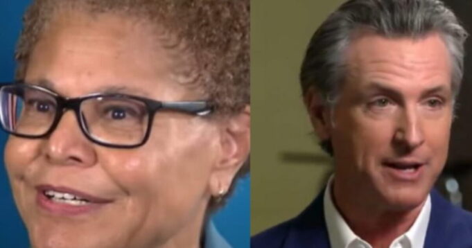 Statements From Los Angeles Mayor Karen Bass and California Governor Gavin Newsom Show How Utterly USELESS They Are | The Gateway Pundit