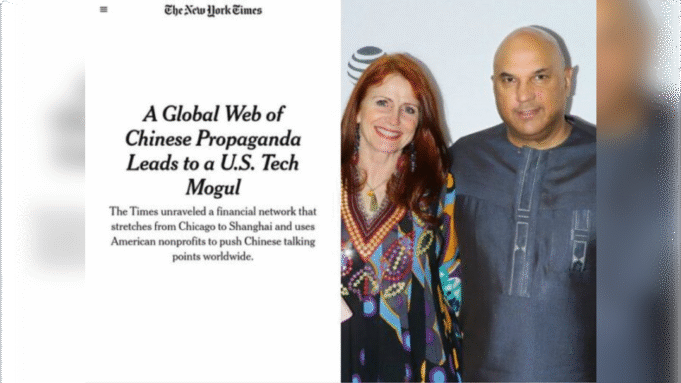 Shanghai Billionaire Connected to Chinese Communists and Husband of Code Pink Founder Is Behind the Recent Anti-Ice Riots | The Gateway Pundit