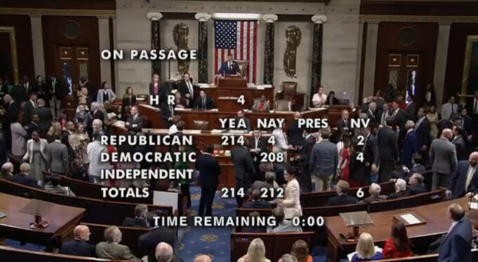 BREAKING: House Passes DOGE Cuts to NPR, PBS, and USAID – Four Republicans Vote No | The Gateway Pundit