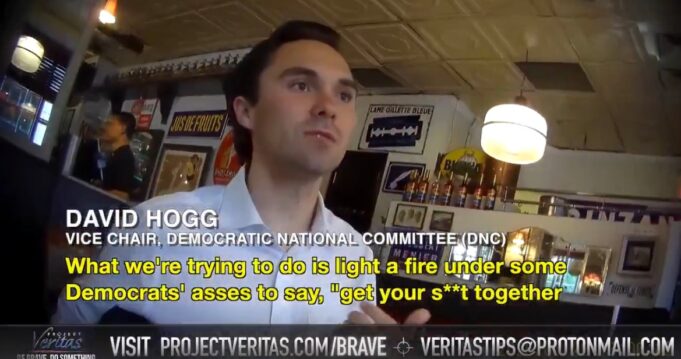 BREAKING: David Hogg Caught on Camera Slamming “Brainwashed” Democrats as Failing “Gerontocracy” (VIDEO) | The Gateway Pundit