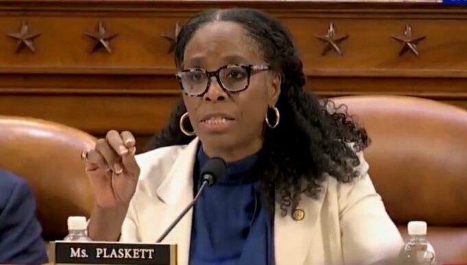 Democrat Stacey Plaskett Lashes Out at Critic After Her Meltdown Against Treasury Bessent in Profanity-Laced Tirade – “C*nt” – “Twa*” | The Gateway Pundit