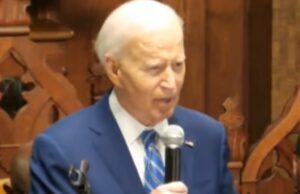 Biden Panders to Blacks, Heavily Slurs, Has Insane Outburst of Anger During Visit to Black Church on Juneteenth (VIDEO) | The Gateway Pundit