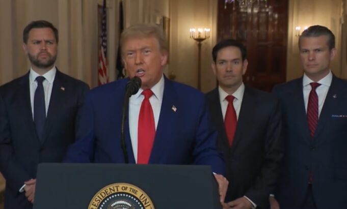 WATCH: President Trump Addresses Nation After Announcing US Dropped Bombs on Iranian Nuclear Sites | The Gateway Pundit