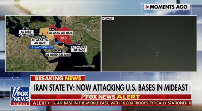 REPORT: Iran Coordinated Missile Attack on US Base in Qatar with Qatari Government | The Gateway Pundit