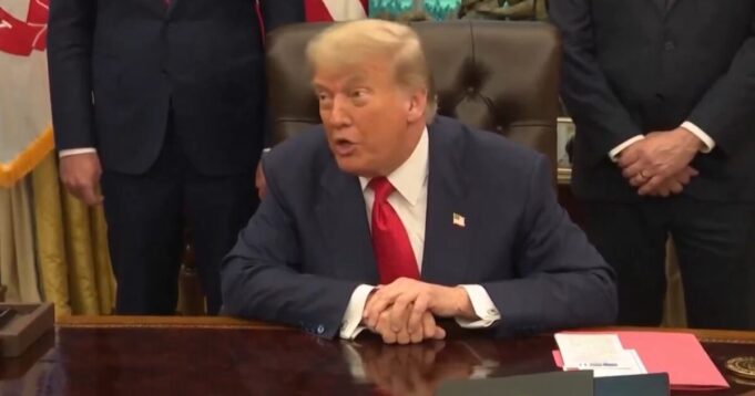 Trump Blasts Reporter For Asking Trade Question on Canada During Announcement of a US-Brokered Peace Agreement Between Rwanda and Congo | The Gateway Pundit
