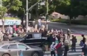 Pickup Truck Delivers Bionic Face Shields, Other Supplies to LA Rioters (Video) | The Gateway Pundit