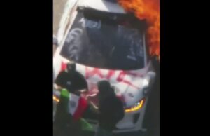 Los Angeles Rioters Set Fire to Waymo Self-Driving Vehicles | The Gateway Pundit