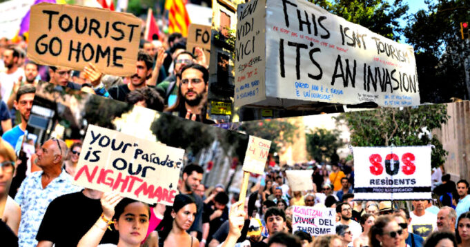 WAR ON ‘OVER-TOURISM’: Coalition of European Activists Calls for a Day of Protests on June 15th – ‘Southern Europe Network Against Touristification’ Wants to ‘Save Their Communities’ | The Gateway Pundit