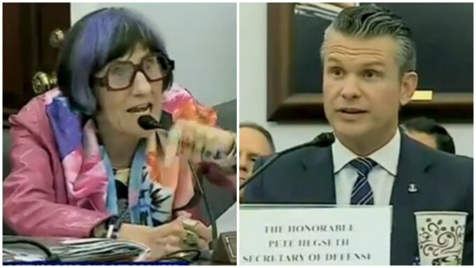 Purple-Haired Democrat Congresswoman Has a Screaming Meltdown When She Hears Pete Hegseth’s Response to Her Question (VIDEO) | The Gateway Pundit