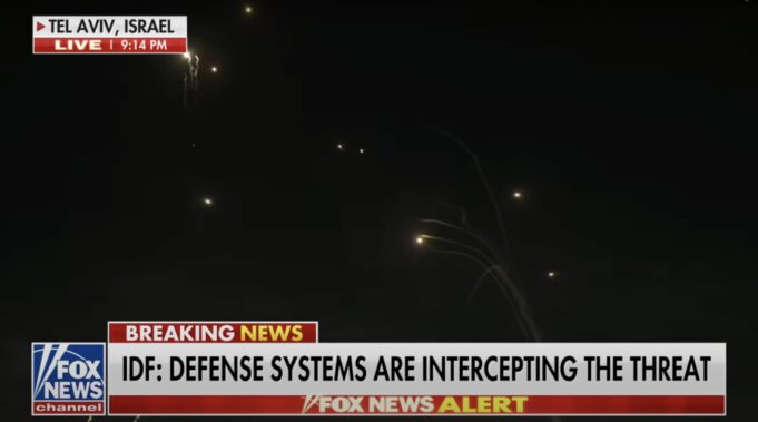Barrage of Iranian Missiles Fired Indiscriminately at Tel Aviv – Ballistic Missile Hits Downtown District (VIDEO) | The Gateway Pundit