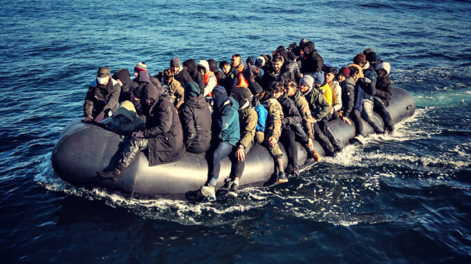 Human Smugglers Launching ‘Swarms’ of Small Boats Filled With Illegal Migrants in the English Channel To Evade French Police on Their Way to the UK | The Gateway Pundit