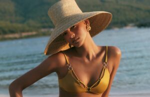 Ana Portela Stuns in Swimsuit Looks for Elle Turkey