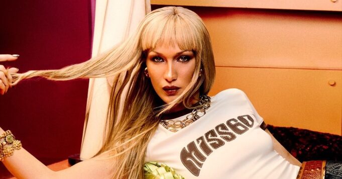 Bella Hadid Has a Blonde Moment in Miss Sixty Fall 2025 Ad