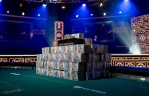 Celine Dion’s son is in the mix for $10 million World Series of Poker Main Event