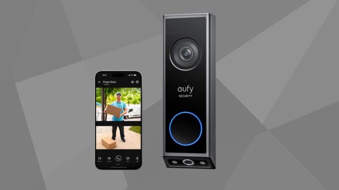 Get the eufy Security Video Doorbell E340 Dual Cameras for just £89.99 with no monthly fees