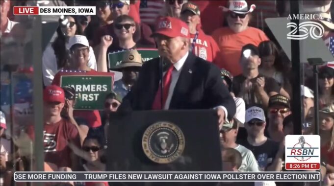 WATCH LIVE: President Trump Delivers Remarks at the Iowa State Fairgrounds – 8 PM ET | The Gateway Pundit