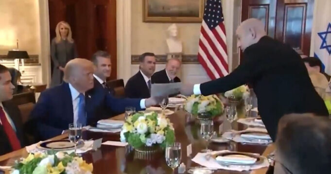 JUST IN: Israeli Prime Minister Benjamin Netanyahu Nominates Trump for Nobel Peace Prize, Presents Him with Letter of Nomination (VIDEO) | The Gateway Pundit