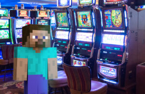 Minecraft players have started building in-game slot machines