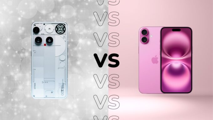 Nothing Phone 3 vs iPhone 16: Can Nothing compete?