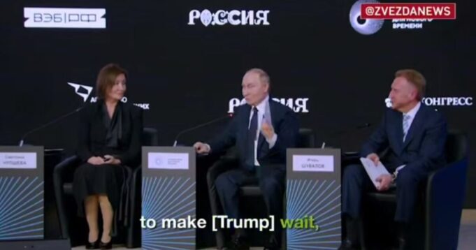 Vladimir Putin Abrupty Ends Public Appearance to Take Call from President Trump, Says He “Doesn’t Want to Offend Him by Keeping Him Waiting” (VIDEO) | The Gateway Pundit