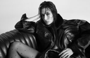 Hailey Bieber Turns Heads in Saint Laurent Fall 2025 Campaign