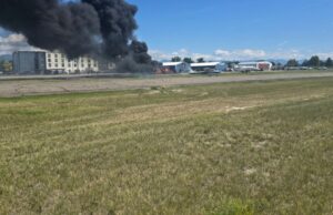 Huge Fireball Erupts After Small Plane Crashes Into Another Plane at Montana Airport (VIDEO) | The Gateway Pundit