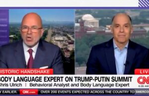 CNN Brings in Body Language Expert to Analyze President Trump’s High-Stakes Meeting with Putin in Alaska (VIDEO) | The Gateway Pundit