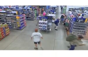 WATCH: Chilling Surveillance Video Shows 42-Year-Old Bradford Gille Stabbing Innocent Shoppers at a Traverse City Walmart | The Gateway Pundit