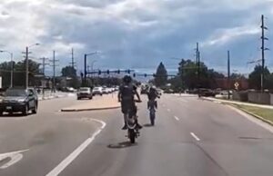 Motorcyclist Gets Taught a Hard Lesson After Performing Dangerous Stunts in Front of Police Officers (VIDEO) | The Gateway Pundit