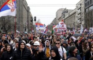 Serbian Protests Intensify with Clashes and Vandalism Against Ruling Party Offices | The Gateway Pundit